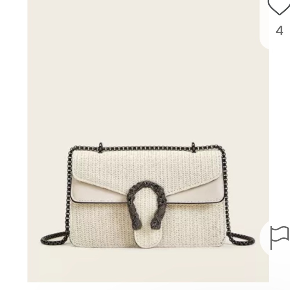 Straw bag